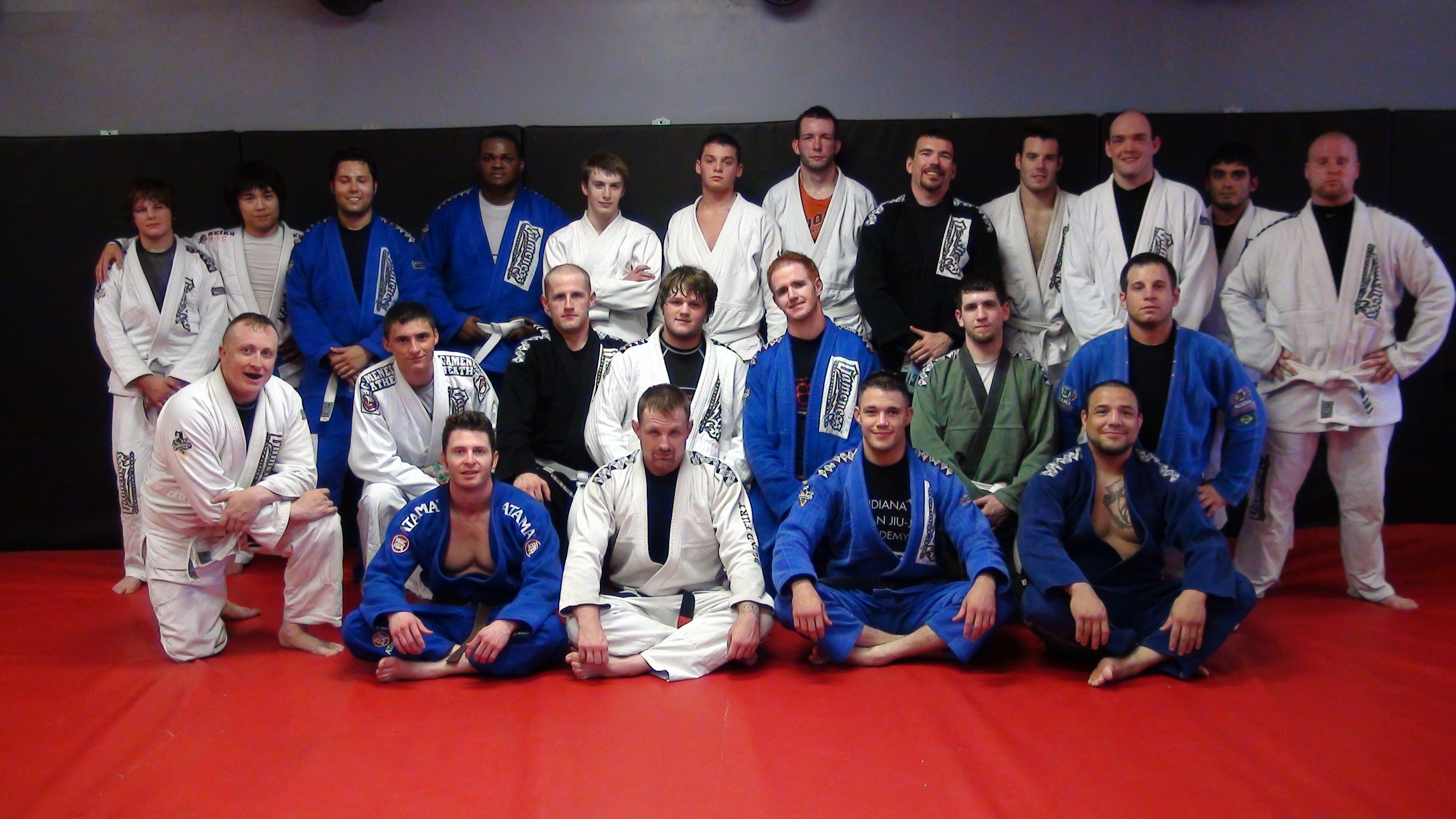 Indiana BJJ Coach James Clingerman Teaching a JiuJitsu Class at the