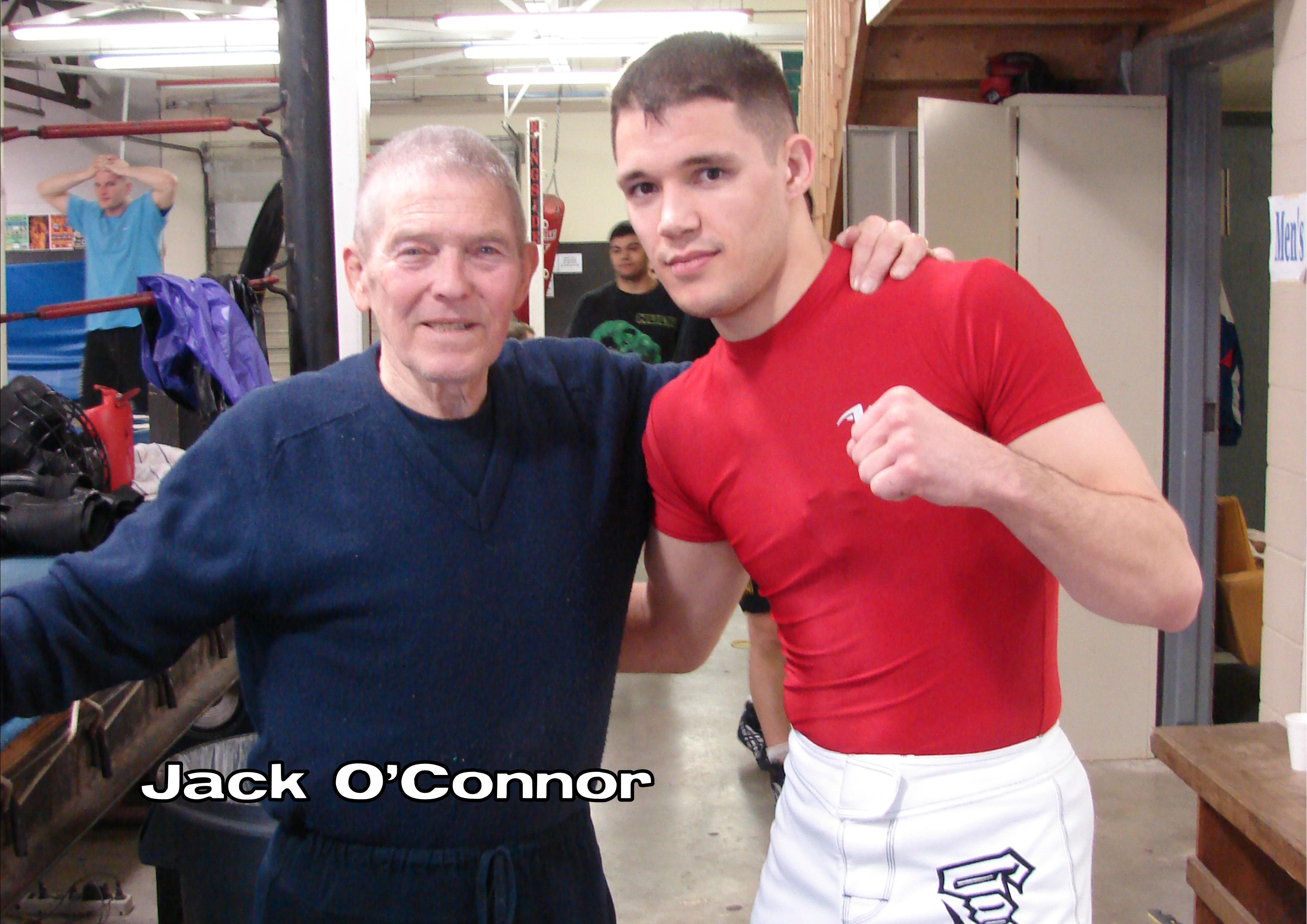 Indiana MMA Coach, James Clingerman with Famous Boxing Coach Jack O