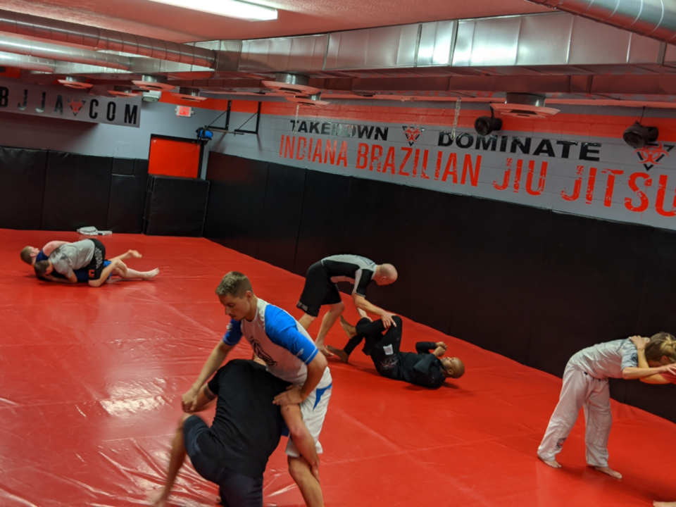 Photo of Wrestling class at Indiana Brazilian Jiu-Jitsu Academy